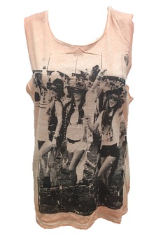 Tricou fara maneci, Rich&Royal, 51q491, Portocaliu, M Tricou fara maneci, Rich&Royal, 51q491, Portocaliu, M