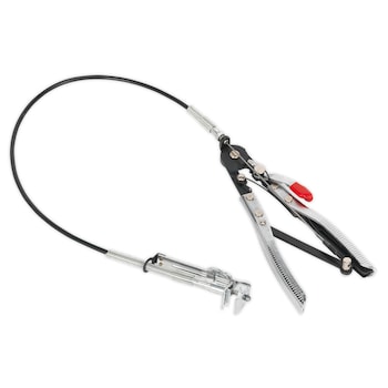 Cleste pentru coliere, cu tija flexibila, Sealey Cleste pentru coliere, cu tija flexibila, Sealey