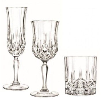 Set pahare 18 piese Opera, Rcr Crystal, Apa / Whiskey / Sampanie Set pahare 18 piese Opera, Rcr Crystal, Apa / Whiskey / Sampanie