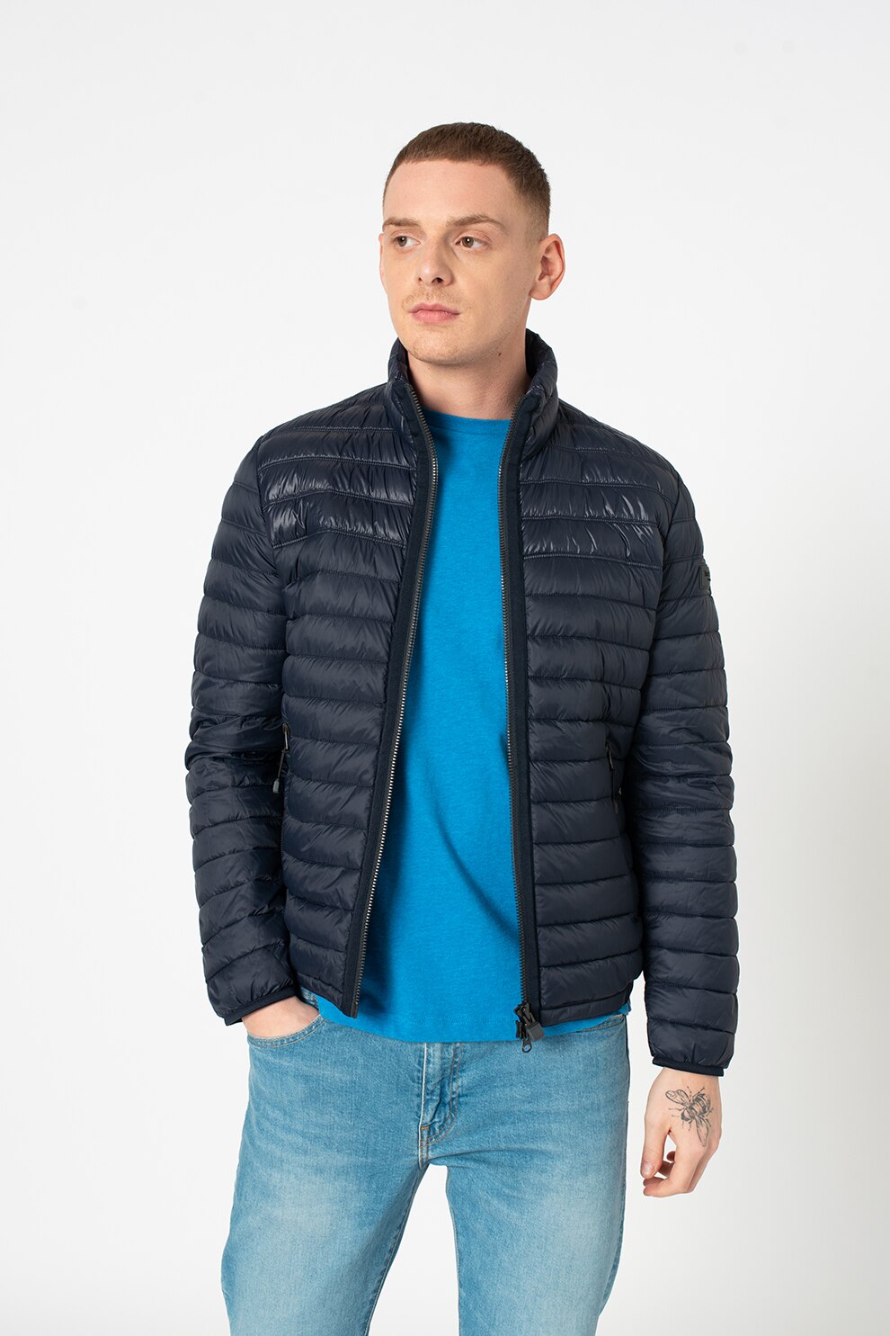 Marc O'Polo, Geaca usoara cu vatelina, Bleumarin, L