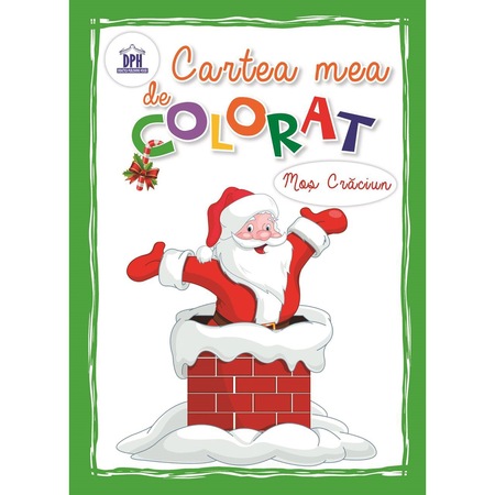 Cartea Mea De Colorat Mos Craciun Emag Ro