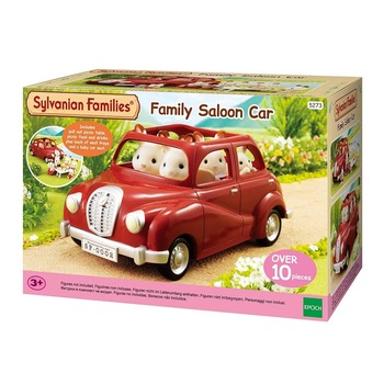 Jucarie Sylvanian Families 5273, masina rosie de familie Jucarie Sylvanian Families 5273, masina rosie de familie