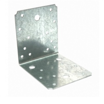 Set 50 simplu coltar perforat pentru lemn Vinclu, Montana, 90 grade, zincat, 105 x 105 x 90 mm Set 50 simplu coltar perforat pentru lemn Vinclu, Montana, 90 grade, zincat, 105 x 105 x 90 mm