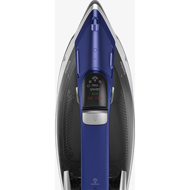 Fier de calcat BEKO SPA9130B, 3000W, 280g/min, 350ml, talpa SoftGlide, Albastru-Negru