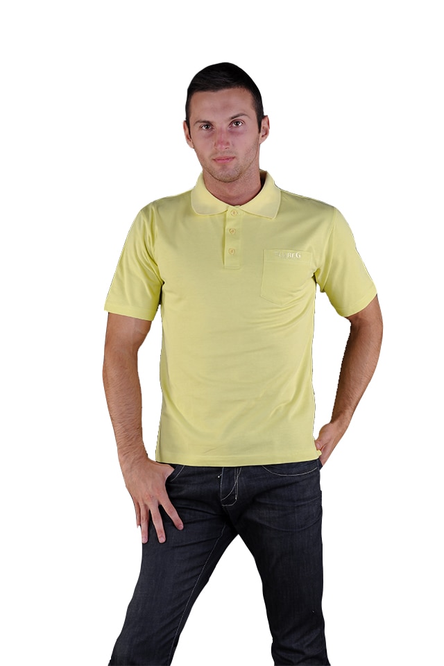 Tricou barbati cu maneca scurta, Tuareg, Model 7, Galben 03, Galben