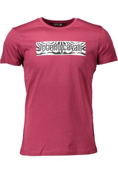 Tricou Barbati, ROBERTO CAVALLI, 9101672, Logo, Rosu, Rosu, 2XL Tricou Barbati, ROBERTO CAVALLI, 9101672, Logo, Rosu, Rosu, 2XL