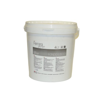 Amorsa pentru vopsea decorativa, Fondo Liscio, Ferrara Design, alba, 4l Amorsa pentru vopsea decorativa, Fondo Liscio, Ferrara Design, alba, 4l