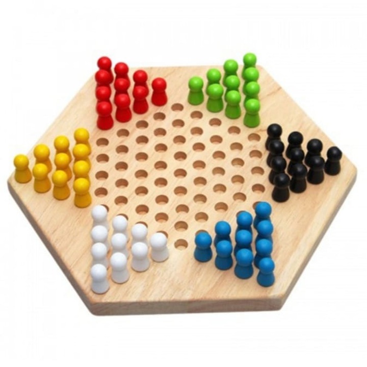 Joc memorie din lemn CHECKERS GAME