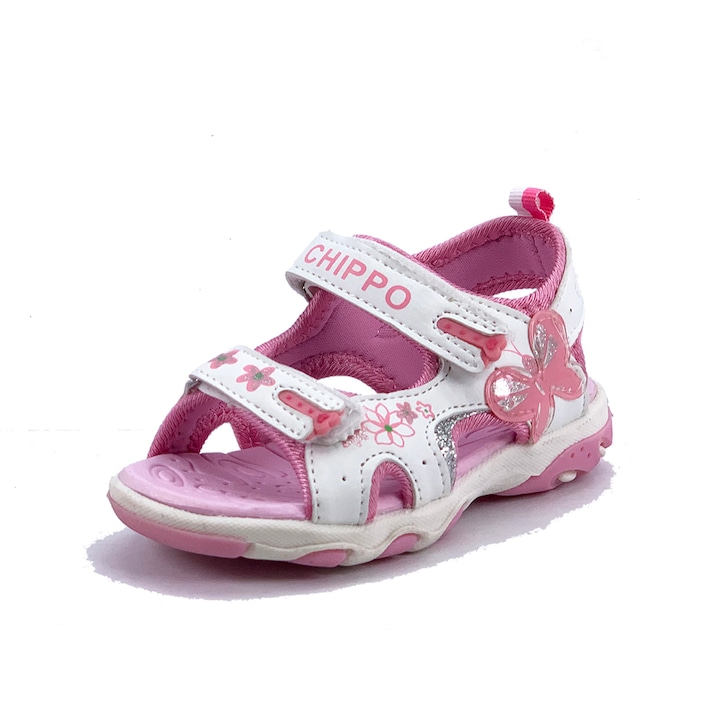Детски сандал Chippo Kids 137551, Бял/Розово