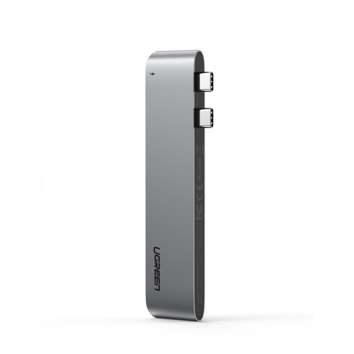 Мултифункционален адаптер HUB 6 в 2 UGREEN CM251 USB-C за MacBook Air / Pro