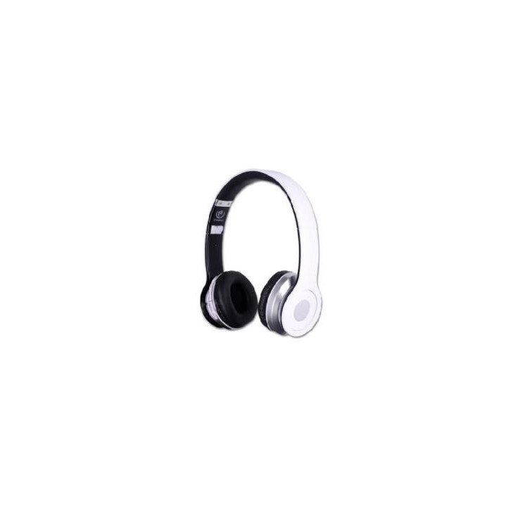 Casti Over-ear Rebeltec Crystal , Wireless , Bluetooth , Alb