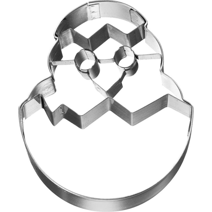 Forma de biscuiti din otel inoxidabil de biscuiti, BIRKMANN KURCZAK, de 7,5 cm