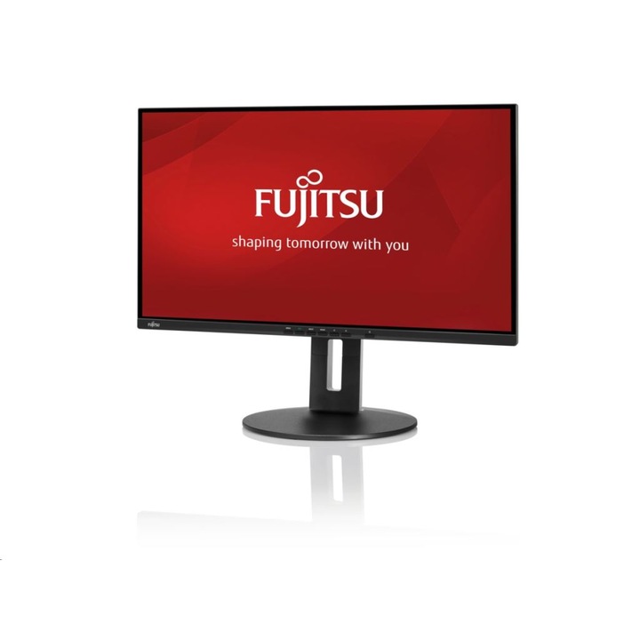Monitor FUJITSU B27-9 TS, 27", QHD, IPS, DP, HDMI, DVI-D, 4 x USB, sötétszürke