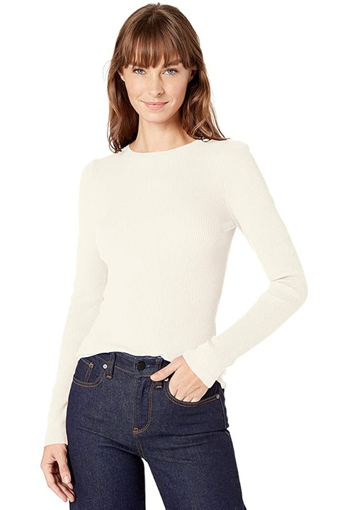 Bluza pentru femei, Lark & Ro, Viscoza, Marime S, Crem