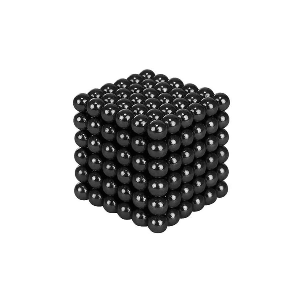 Bilute magnetice, Zola®, 216 bilute, 5 mm, negre, cutie depozitare