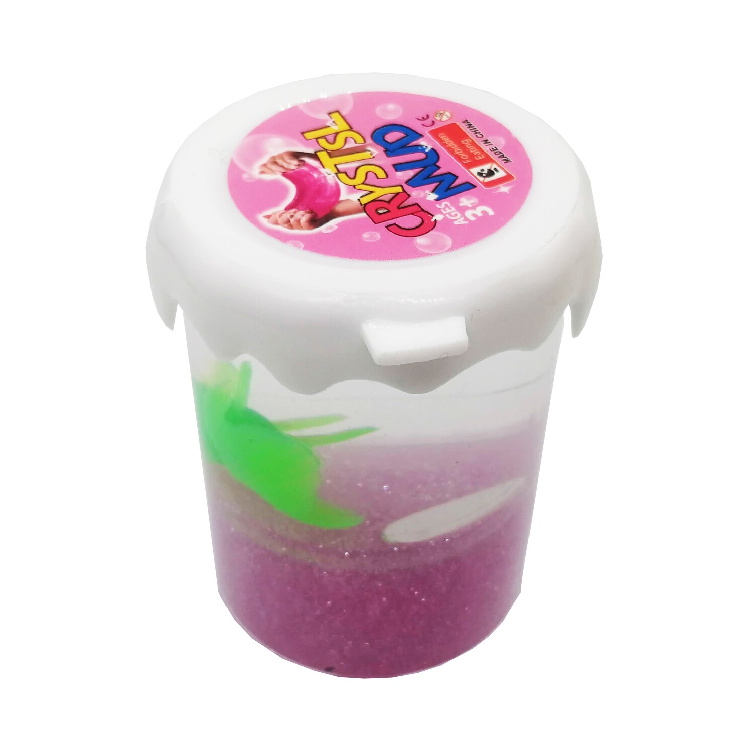 Gelatina Slime Vision, Format Mare, 200 ml, 2 culori in 1, cu figurina incorporata