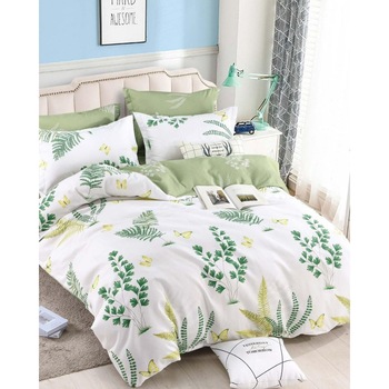 Set Lenjerie Finet, Cearceaf de Pat cu Elastic, 6 Piese, Pat 2 Persoane, FNJE-23 Set Lenjerie Finet, Cearceaf de Pat cu Elastic, 6 Piese, Pat 2 Persoane, FNJE-23