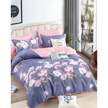 Set Lenjerie Finet, Cearceaf de Pat cu Elastic, 6 Piese, Pat 2 Persoane, FNJE-33 Set Lenjerie Finet, Cearceaf de Pat cu Elastic, 6 Piese, Pat 2 Persoane, FNJE-33