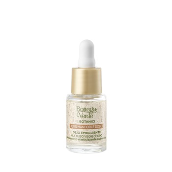 Ulei pentru fata si corp, emolient si nutritiv, 100% ulei de migdale - I Botanici, 10 ML, Bottega Verde Ulei pentru fata si corp, emolient si nutritiv, 100% ulei de migdale - I Botanici, 10 ML, Bottega Verde