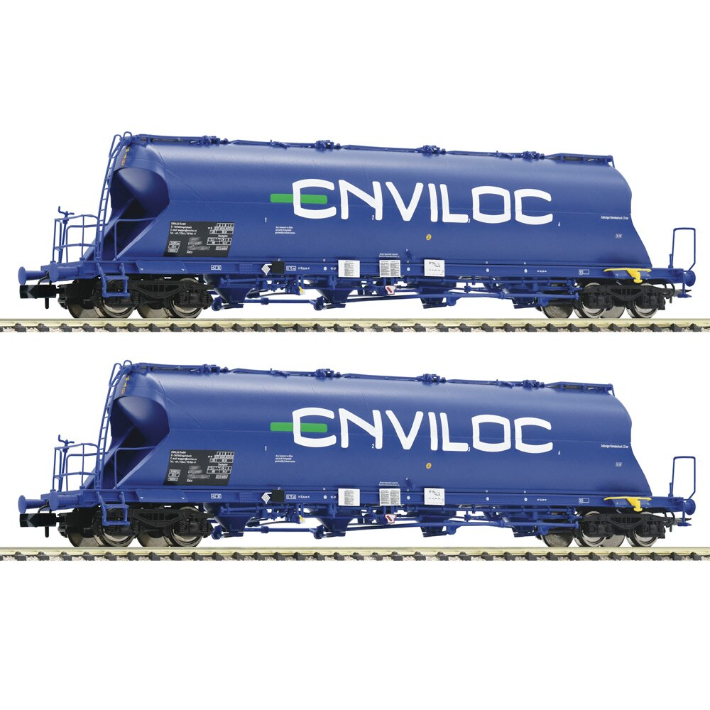 Set 2 Vagoane Fleischmann, Siloz Enviloc, , scara N