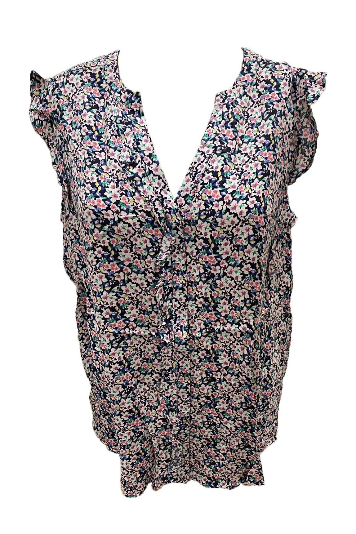 Bluza fara maneci, EDC, 077CC1F019, Multicolor, XL