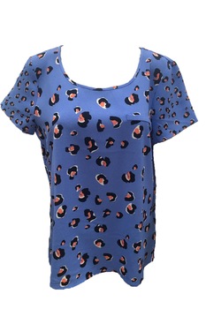 Bluza maneca scurta, Vero Moda, 10221199, Multicolor, L Bluza maneca scurta, Vero Moda, 10221199, Multicolor, L