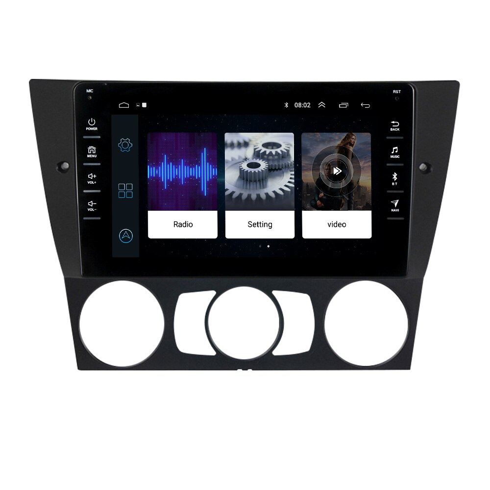 Navigatie NAVI-IT, 1GB RAM 16GB ROM, BMW E90 (2005-2012) , Android 9.1, Display IPS, Functie RDS, Bluetooth, WiFi, Magazin Play, Camera Marsarier