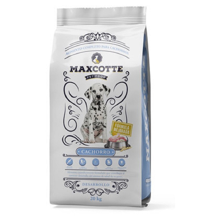 Hrana uscata Maxcotte pentru Gestante Lactante si Catelusi Pui si Vitel 20 Kg