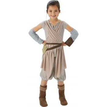 Costum Star Wars Rey Deluxe, S, 3-4 ani Costum Star Wars Rey Deluxe, S, 3-4 ani