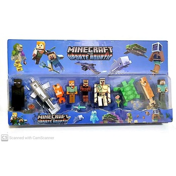 Set 9 figurine Mine craft Update Aquatic si accesorii, +3 ani Set 9 figurine Mine craft Update Aquatic si accesorii, +3 ani