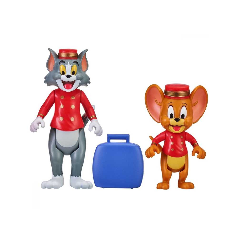 Set 2 figurine Tom and Jerry , Hotel Bellhops