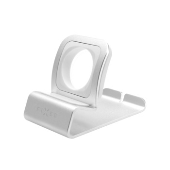 Suport pentru Apple Watch, Fixed Frame Watch 2, Aluminiu, Argintiu Suport pentru Apple Watch, Fixed Frame Watch 2, Aluminiu, Argintiu