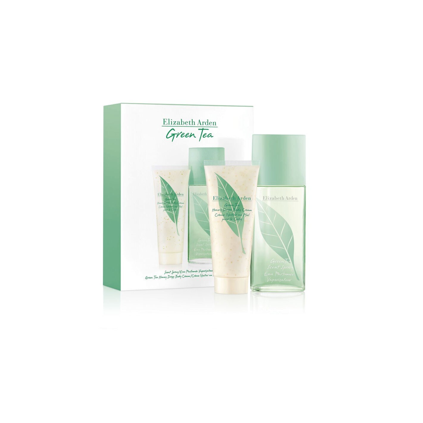 Set pentru femei, Elizabeth Arden, Ceai verde, Apa de parfum 100 ml, Lotiune de corp 100 ml