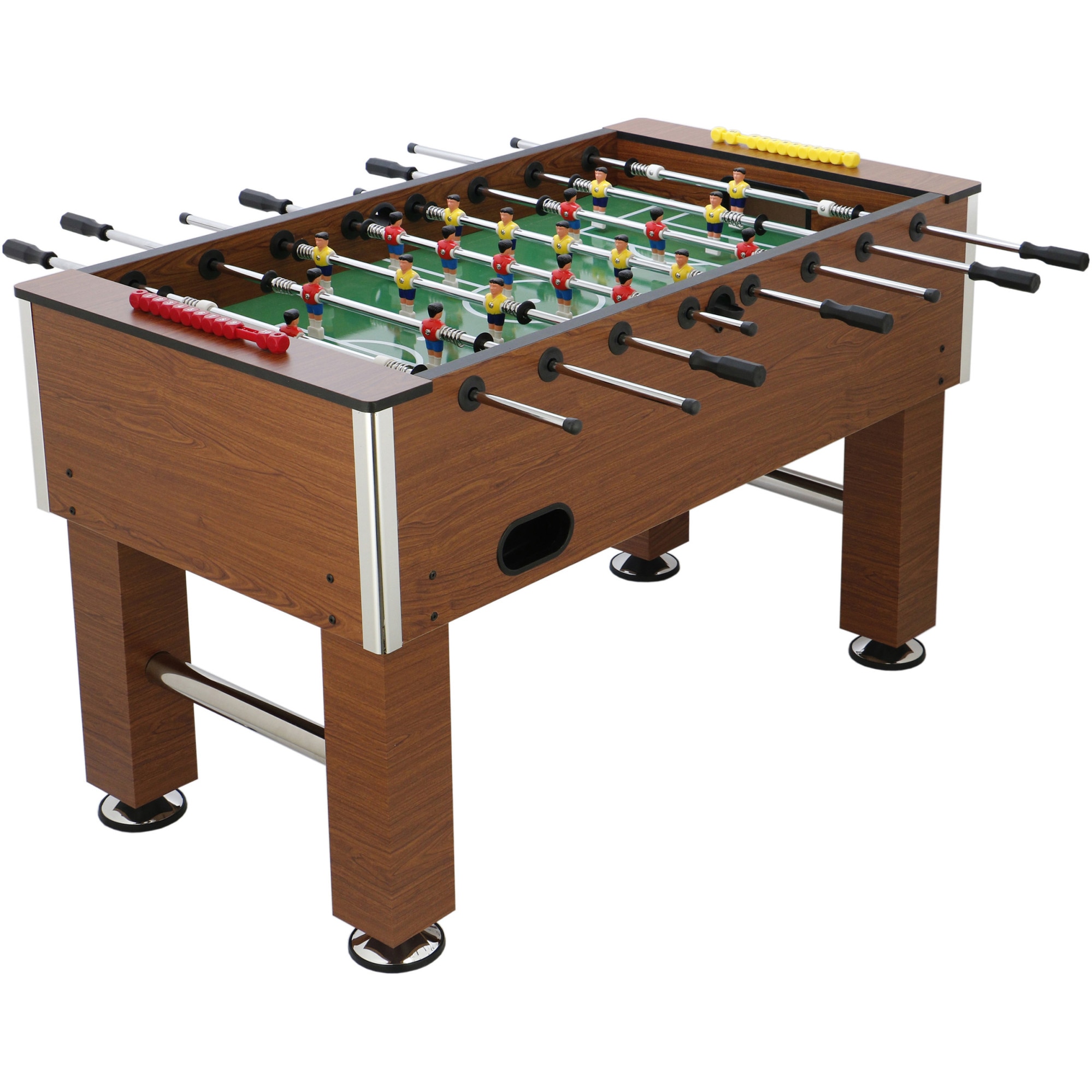 Masa fotbal(foosball) 140x76x88 cm, culoare maro