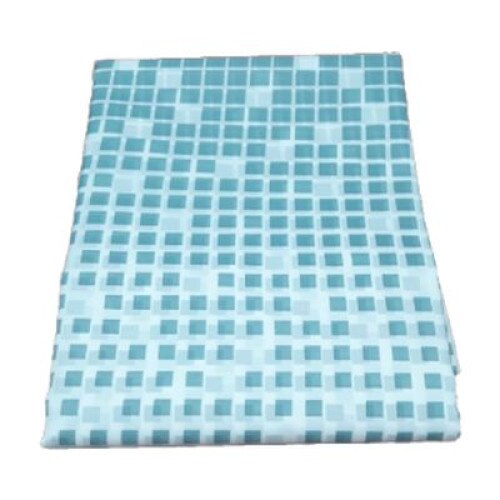 Perdea dus din poliester, cu 12 inele, dimensiunea 180x200cm, 079 Verde