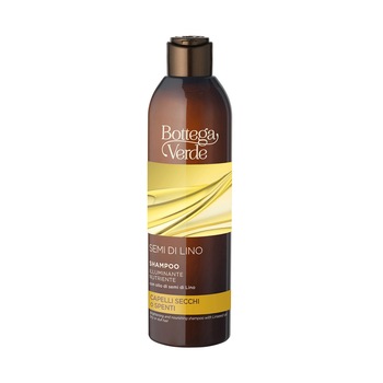 Sampon pentru par, cu ulei de seminte de in - Semi di Lino, 250 ML, Bottega Verde Sampon pentru par, cu ulei de seminte de in - Semi di Lino, 250 ML, Bottega Verde