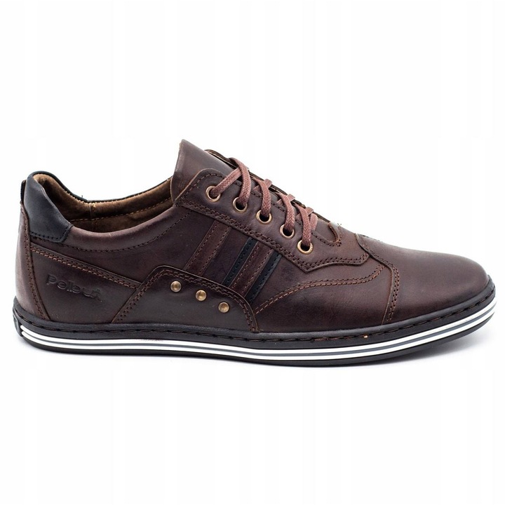 Pantofi pentru barbati Polbut, BM108807, maro, EU 43