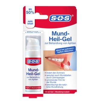 Gel tratare afte bucale, SOS, 50 ml Gel tratare afte bucale, SOS, 50 ml
