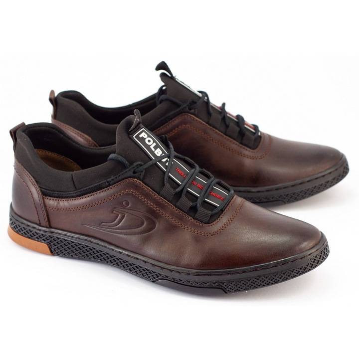 Pantofi pentru barbati Polbut, BM104555, maro, EU 47