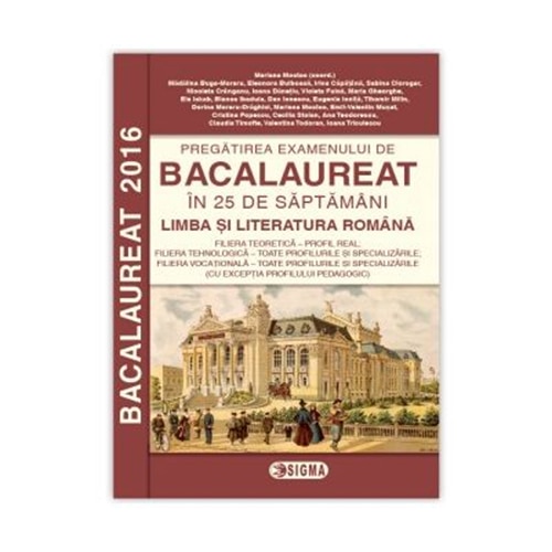 Bacalaureat 2016. Limba si Literatura Romana. Profil Real - Mariana Mostoc (coord.)