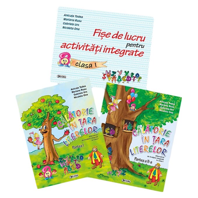 Calatorie in tara literelor – set - A. Todea, M. Rusu, G. Urs, N. Ona