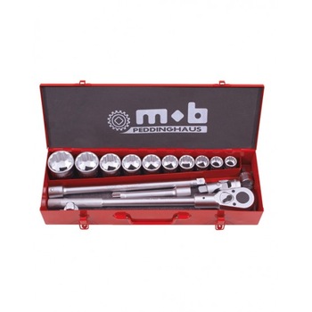 Trusa capete chei tubulare si accesorii HEAVY16x3/4 Trusa capete chei tubulare si accesorii HEAVY16x3/4