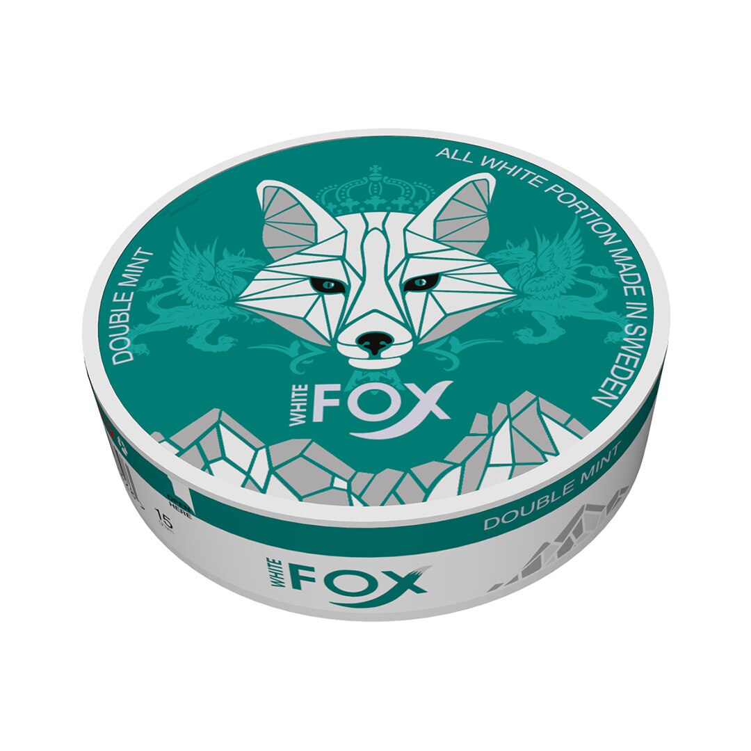 Snus WHITE FOX Double Mint 16 mg