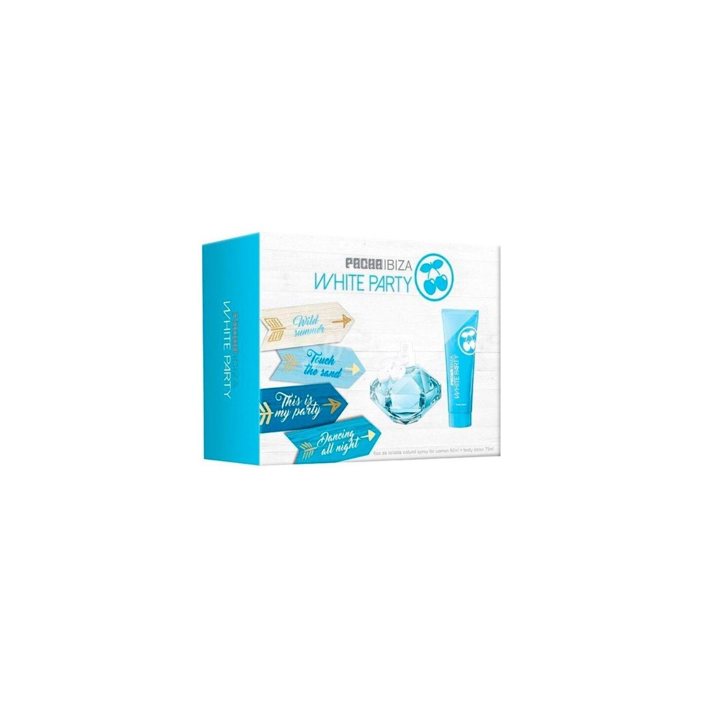 Set Pacha Queen White Party, Femei: Apa de toaleta, 80 ml + Lotiune