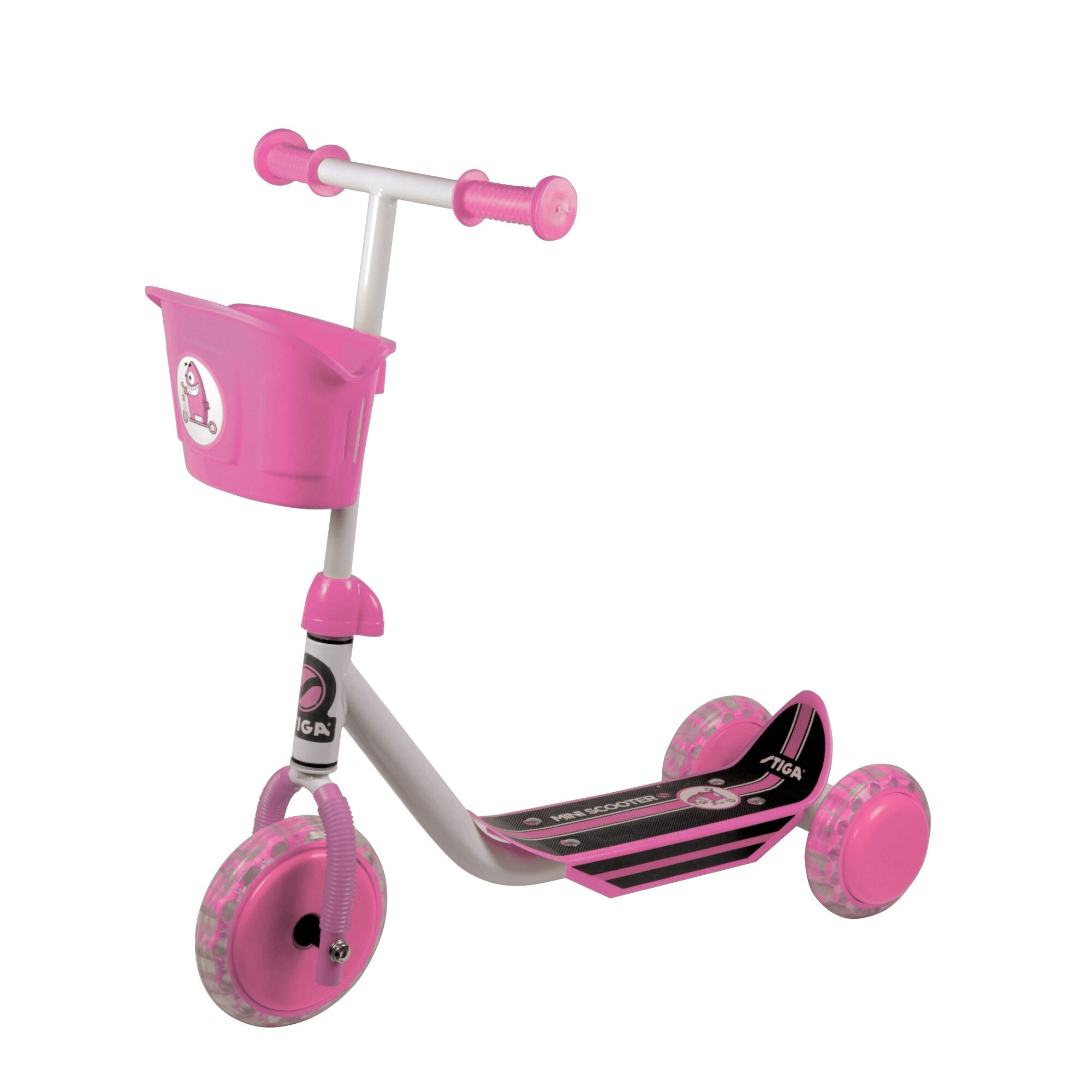 Trotineta pentru copii Stiga, Kid 3W, Roz