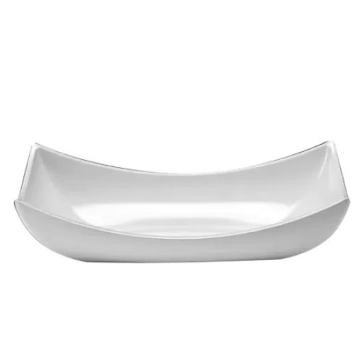 Bol pentru sos din melamina, alb, 230x210x150 mm