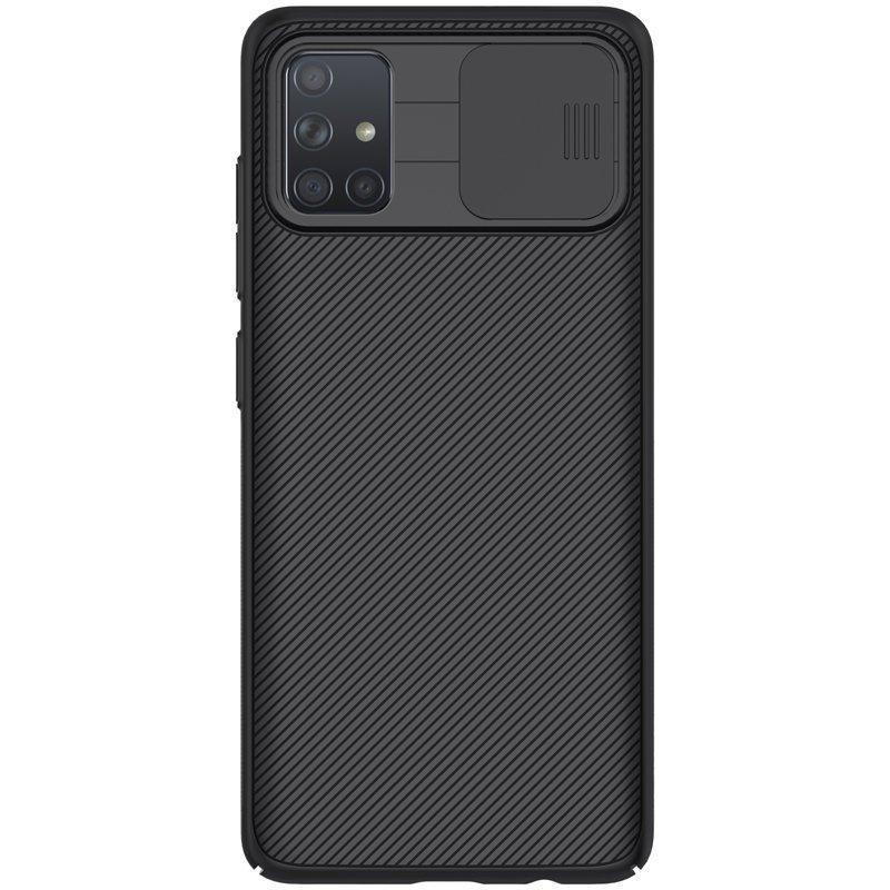 Carcasa Nillkin Cam Shield compatibila cu Samsung Galaxy A71 Black