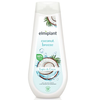 Gel de dus crema Elmiplant Coconut Breeze, 750 ml Gel de dus crema Elmiplant Coconut Breeze, 750 ml
