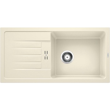 Chiuveta bucatarie Blanco FAVUM XL 6 S Silgranit, alb, 860 x 435 x 180 mm, sifon cu ventil inclus, fara excentric Chiuveta bucatarie Blanco FAVUM XL 6 S Silgranit, alb, 860 x 435 x 180 mm, sifon cu ventil inclus, fara excentric