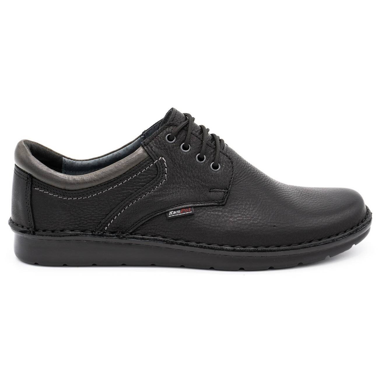 Pantofi pentru barbati Kampol, BM108813, negru